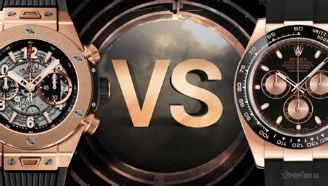 hublot watches vs rolex.